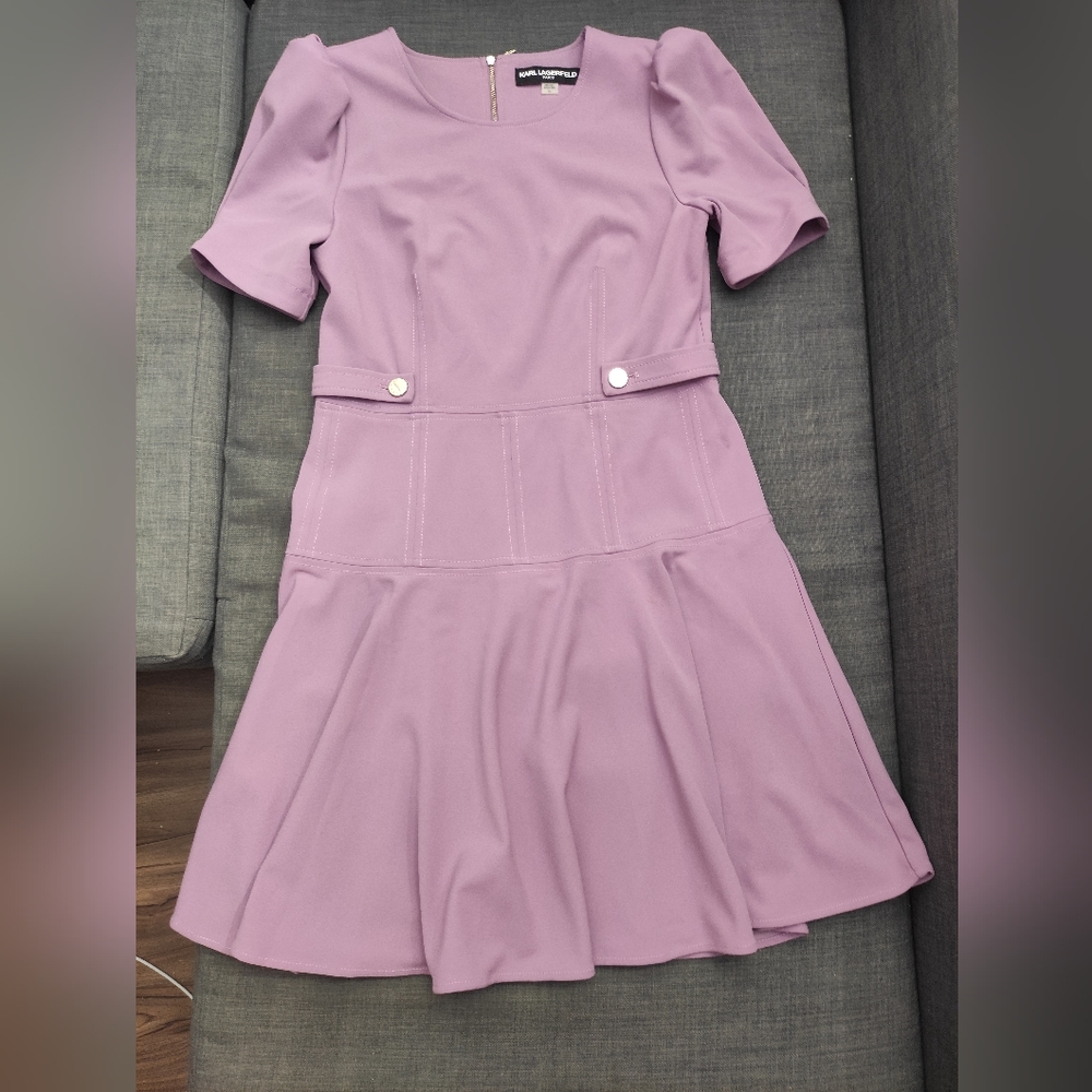 Karl Lagerfeld Lilac Dress
